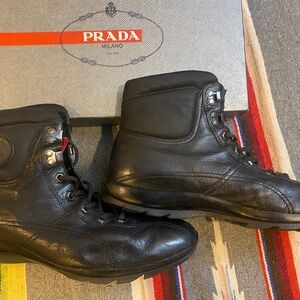 Vintage Prada Linea Rossa Men’s Boots, US size 9
